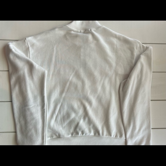 FOREVER 21 Retro Mock 1/2 Zip Sweatshirt - Picture 2 of 4